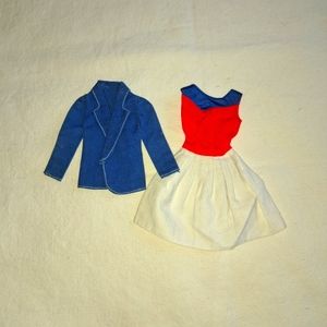Vintage barbie clothes fashion guag GET UPS N GO